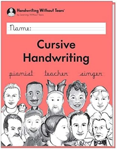 هاند رايتنج ويذاوت تيرز كتاب Cursive Handwriting - إصدار الصف 3-2018