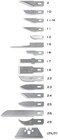 X-Acto X Acto X202 5 Pack No. 2 Large Fine Point Blade