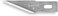 X-Acto X Acto X202 5 Pack No. 2 Large Fine Point Blade