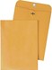 Quality Park #105 Clasp Envelope, 11.5 x 14.5 Inches, Brown Kraft, Carton of 100 (37905)