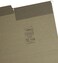 Smead 100% Recycled FasTab Hanging File Folder, 1/3-Cut Built-In Tab, Letter Size, Standard Green, 20 per Box (64037)