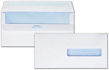 Quality Park Claim form Envelope, Redi-Seal, 24 lbs., 4-1/2 x 9-1/2 Inches, 500 per Box, White (QUA21438)