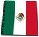 3dRose db_158374_2 World Flag of Mexico-Mexican Green White Red Vertical Stripes-Eagle Serpent Cactus Coat of Arms-Memory Book, 12 by 12-Inch