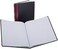 Boorum &amp; Pease Series Columnar Book, 6 Column, 150 Page, Black/Red (1602 1/2-150-6)