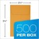 Quality Park Coin And Small Parts Envelope, Gummed Seal, For Home, Office, Garden, 24 Lb Brown Kraft, 2.25 X 3.5 Inches, 500 Per Box (Qua50160)