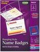 Avery AVE74459 - Neck Hang Badge Holder w/Laser/Inkjet Insert