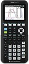 تيكساس انسترومنتس آلة رسم بيانية TI-84 PLUS CE، أسود (تغليف بدون إحباط) (84PLCE/PWB/2L1/A)