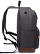 VASCHY Men's Backpack, Women's Waterproof School Bag, Boy Girl Computer 15.6 Inch Vintage for School, College, Work, Travel, Leisure