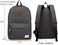 VASCHY Men's Backpack, Women's Waterproof School Bag, Boy Girl Computer 15.6 Inch Vintage for School, College, Work, Travel, Leisure