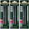 Monteverde Ceramic Rollerball Refill for Capped Rollerball Pens, Black, 6 Pack (G233BK)