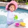 i play. Baby Girls' Brim Hat   All-Day UPF 50+ Sun Protection for Head, Neck, &amp; Eyes
