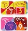 BabyBibi Baby Bath Books, Pack of 2 by Baby Bibi. Alphabet &amp; Numbers Books. Safe, Waterproof and BPA-free. 3.5 x 3.5