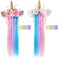 Lorfancy Unicorn Headband for Girls Unicorn Costume Birthday Halloween Party Unicorn Party Supplies Favors
