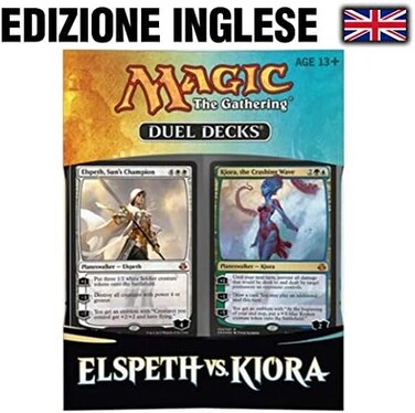Magic The Gathering Ga ring Elspeth vs. KIORA - MTG 2015 Duel Decks Box Set - 120 Cards