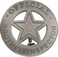 Collectible Badges Brothel Inspector Obsolete Old West Police Star