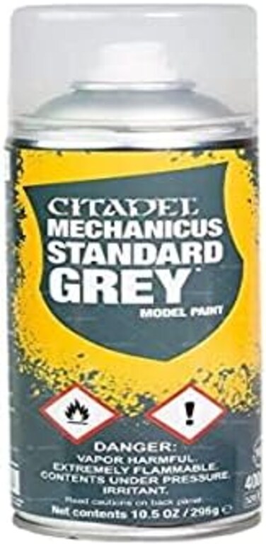 Citadel Games Workshop Citadel Bombe sous-couche - A&eacute;rosol Mechanicus Standard Grey