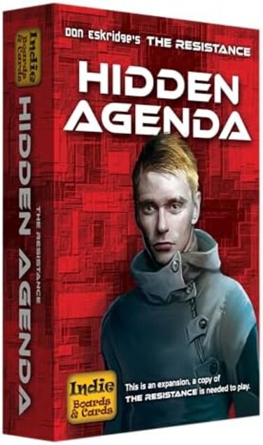 Indie Boards and Cards Games RE03 - The Resistance: Hidden Agenda Expansion