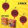 Kipi Toys Whoopee Cushion Self Inflated 7" Set of 3 Gift Box Fart Prank Gag Novelty Trick Joke for Kids Children Adults Office Home or Party