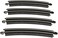Bachmann Trains Snap-Fit E-Z Track 22&rdquo; Radius Curved Track