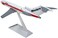 Flight Miniatures Western 727-200 Airplane Model Plastic Snap-Fit 1:200 Part# ABO-72720H-015
