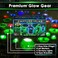Starlux Games Capture the Flag REDUX: a Nighttime Outdoor for Youth Groups, Birthdays and Team Building a Unique Glow-in-The-Dark Gift