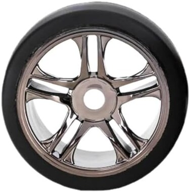 تراكساس إطارات / وائل مجمعة من الكروم الاسود Xo-1 (2) Tra6477، اسود، V6477
