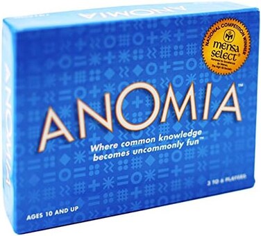 لعبة بطاقات Anomia للبالغين، الجنسية، الجنس، للجنسين، الليالي العائلية أكثر من 1 مليون نسخة تتبع سهلة التعلم واللعب، ألوان متنوعة