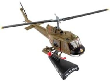 Daron Worldwide Trading Daron Postage Stamp UH-1 Huey Gunship 1:87 Vehicle