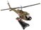 Daron Worldwide Trading Daron Postage Stamp UH-1 Huey Gunship 1:87 Vehicle