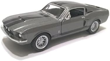 Kinsmart - Dubblebla Scale 1/38 1967 Ford Shelby Mustang GT-500 diecast car Grey