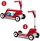 Radio Flyer Scoot 2 Scooter, Toddler Scooter or Ride on, Ages 1-4,Red