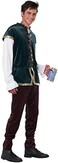 California Costumes Tavern Man Costume, Green,brown, One size