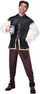 California Costumes Tavern Man Costume, Green,brown, One size
