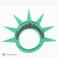 City-Souvenirs Fun Statue of Liberty Costume Hat Crown Visor (MADE in USA) for Costumes and New York City Theme Parties