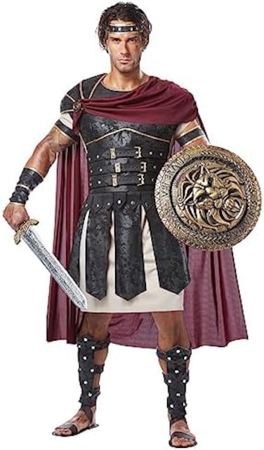 California Costumes collection roman gladiator warrior multi, l