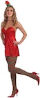 Rubie's Forum Novelties Women Adult Christmas Striped Tights Costume Footwear, Red/Green, One Size US