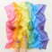 Sarah's Silks Enchanted Playsilk, 100% Silk Scarves for Kids and Toddlers, Sensory Toys   Bright Square Scarves, Waldorf Toys for Imaginative Pretend Play - Rainbow
