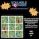 B.Dazzle Scramble Squares Birds of North America 9 Piece Cha