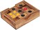 SiamMandalay Setting Sun: Sliding Klotski 3D Brain Teaser Wooden Puzzle for Adults with SM Gift Box(Pictured)