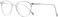 COASION Blue Light Blocking Glasses for Women Vintage Round Anti Blue Ray Computer Game Eyeglasses Small Face