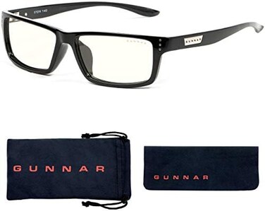 Gunnar Optiks Unisex Adult Riot Blue Light Blocking Computer Glasses, Onyx Frame, Us, Onyx Frame, Adult