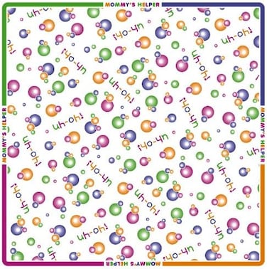 Mommy's Helper No Mess Splat Mat, Printed