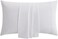 غطاء وسائد من Empyrean - وسائد بيضاء مجموعة من 2، غطاء وسائد من الألياف الدقيقة بحجم قياسي، أغطية وسائد كوين للتبريد، مقاومة للبقع البيضاء
