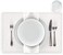 MY DRAP Dinner Napkins on a Roll 100-Percent Cotton 12.6-Inch by 12.6-Inch with 12 Napkins per Roll 12 Napkins Beige SA32/101-7
