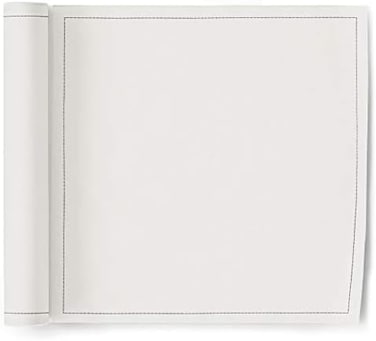 MY DRAP Dinner Napkins on a Roll 100-Percent Cotton 12.6-Inch by 12.6-Inch with 12 Napkins per Roll 12 Napkins Beige SA32/101-7