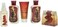 Freida and Joe Bath Body Spa Gift Set in French Vanilla Aromatherapy Fragrance , Includes a Shower Gel, Bubble Bath, Bath Salt, Body Lotion, Body Spray in a Natural Wood Curio