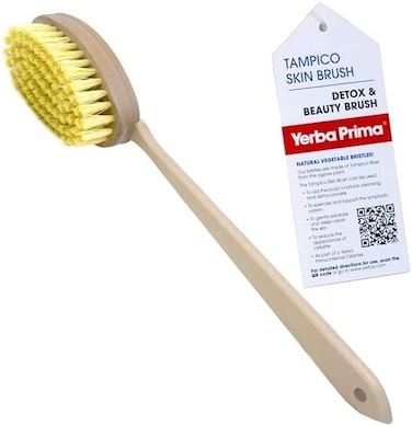 YERBA PRIMA CLEANSE TAMPICO SKIN BRUSH (Pack of 8)