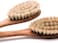 Iris Ohyama Horsehair Oak Bath Brush