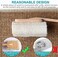 Mr.Cui'shop Natural Exfoliating Loofah luffa loofa Bath Brush On a Stick - With Long Wooden Handle Back Brush For Men &amp; Women - Shower Sponge Body Back Scrubber Pack of 1