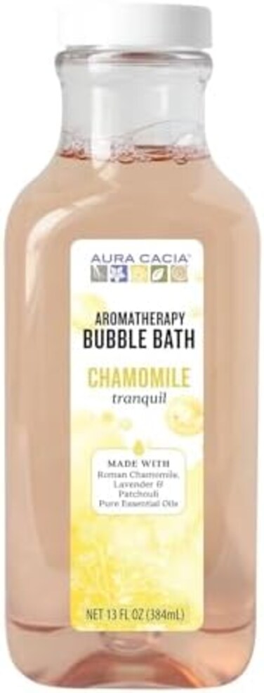 Aura Cacia Bubble Bath Relaxing Chamomile, 13 oz